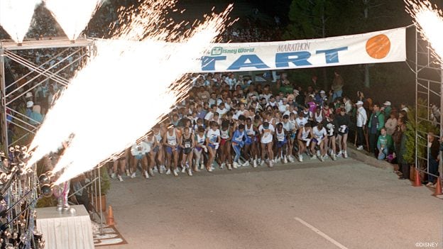 Start of the first Walt Disney World Marathon in 1994