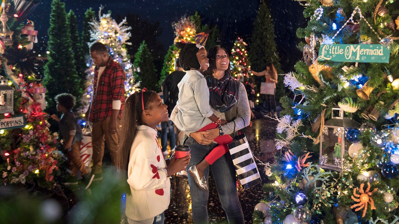 Disney Springs Christmas Tree Trail