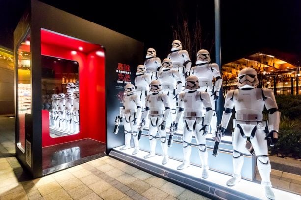 Stormtroopers at Disneytown in Shanghai