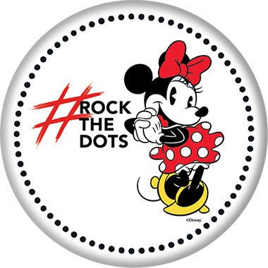 #RockTheDots Button