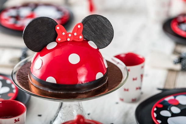 Minnie Mouse Dome Cake from Amorette’s Patisserie at Disney Springs