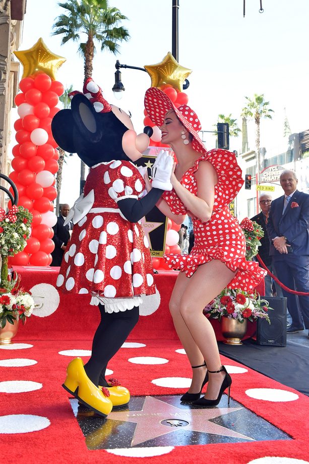 Minnie Mouse Receives A Star On The Hollywood Walk of Fame