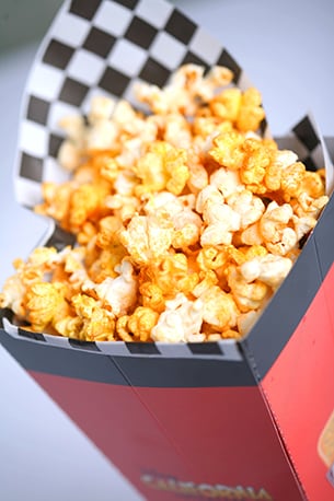 Flavored Popcorn at Cozy Cone Motel in Disney California Adventure Park