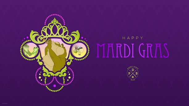 Princess and the Frog Wallpaper, Mardi Gras