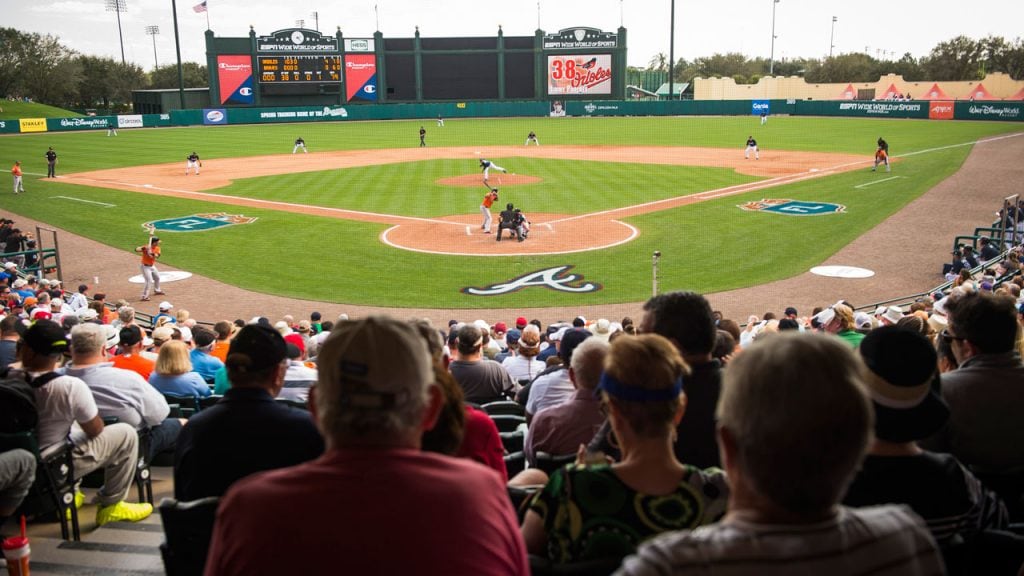 Braves Spring Training Games at Disney Begin Today Disney Parks Blog