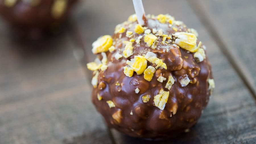 Caramel Popcorn Crispy Treat at Disney California Adventure Food & Wine Festival