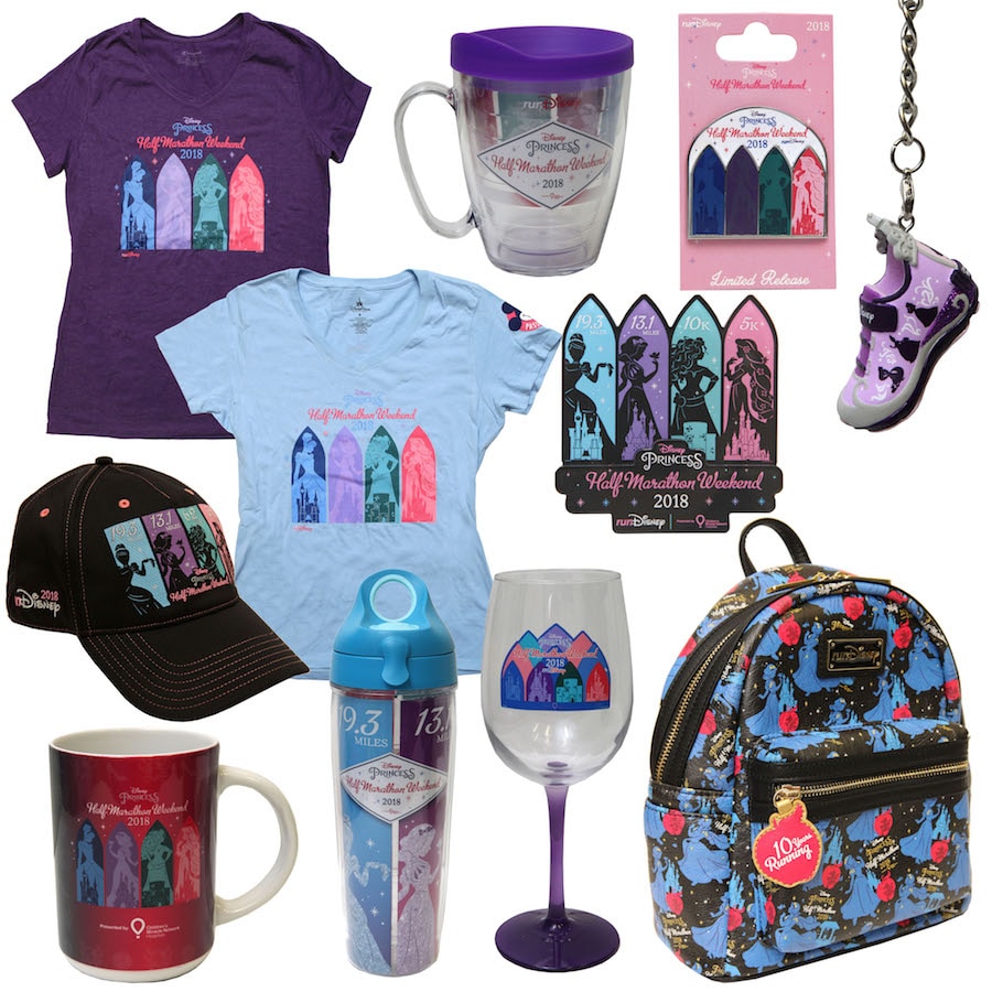 2018 Disney Princess Half Marathon Merchandise
