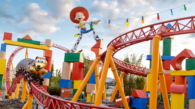 Slinky Dog Dash in Toy Story Land at Disney's Hollywood Studios