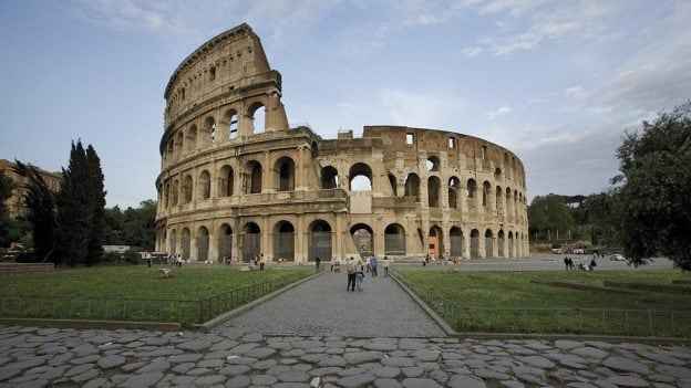 The Colosseum in Rome on Adventures by Disney 2019 Europe Short Escape Vacation Package