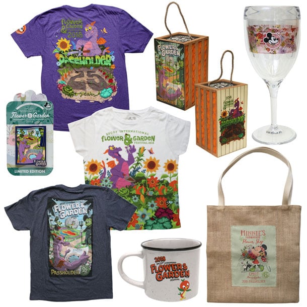 New Merchandise Blooms for 25th Epcot International Flower & Garden Festival - Annual Passholder Exclusive Products