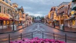 Main Street, U.S.A., at Disneyland Refurbished