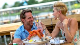 Couple Dining at The BOATHOUSE