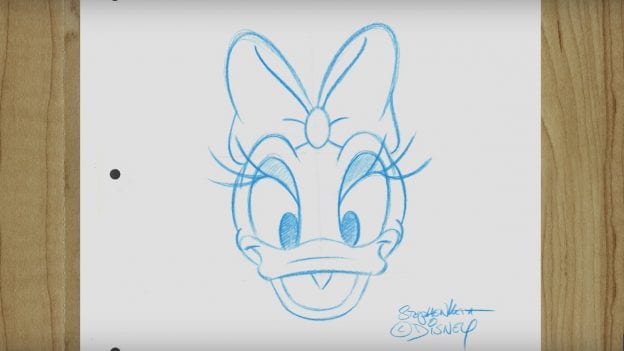Daisy Duck Sketch