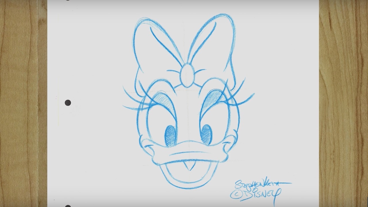 How to Draw Daisy Duck - Easy Drawing Art