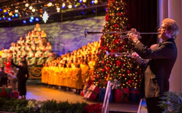 Disney World in December- Epcot Candlelight Processional