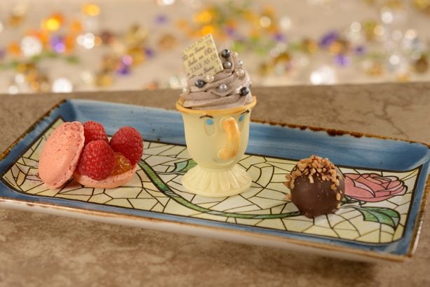 Dessert Trio at Be Our Guest Restaurant at Magic Kingdom Park