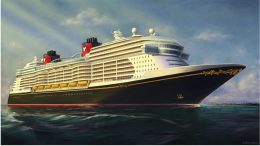 New Disney Cruise Line Ship Rendering