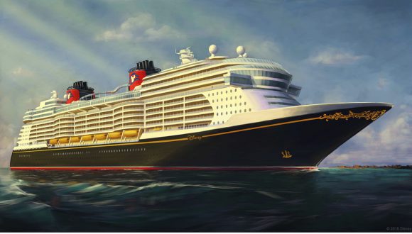 New Disney Cruise Line Ship Rendering