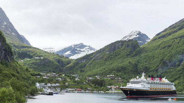 Disney Magic Sails to Geiranger, Norway, for the First Time
