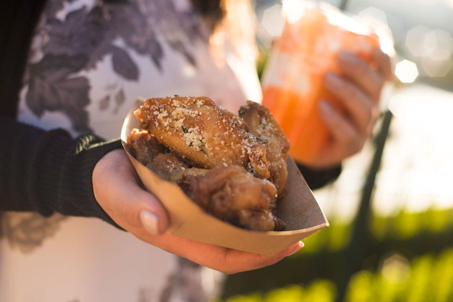 Disney California Adventure Food & Wine Festival - Salt & Vinegar Parmesan Wings