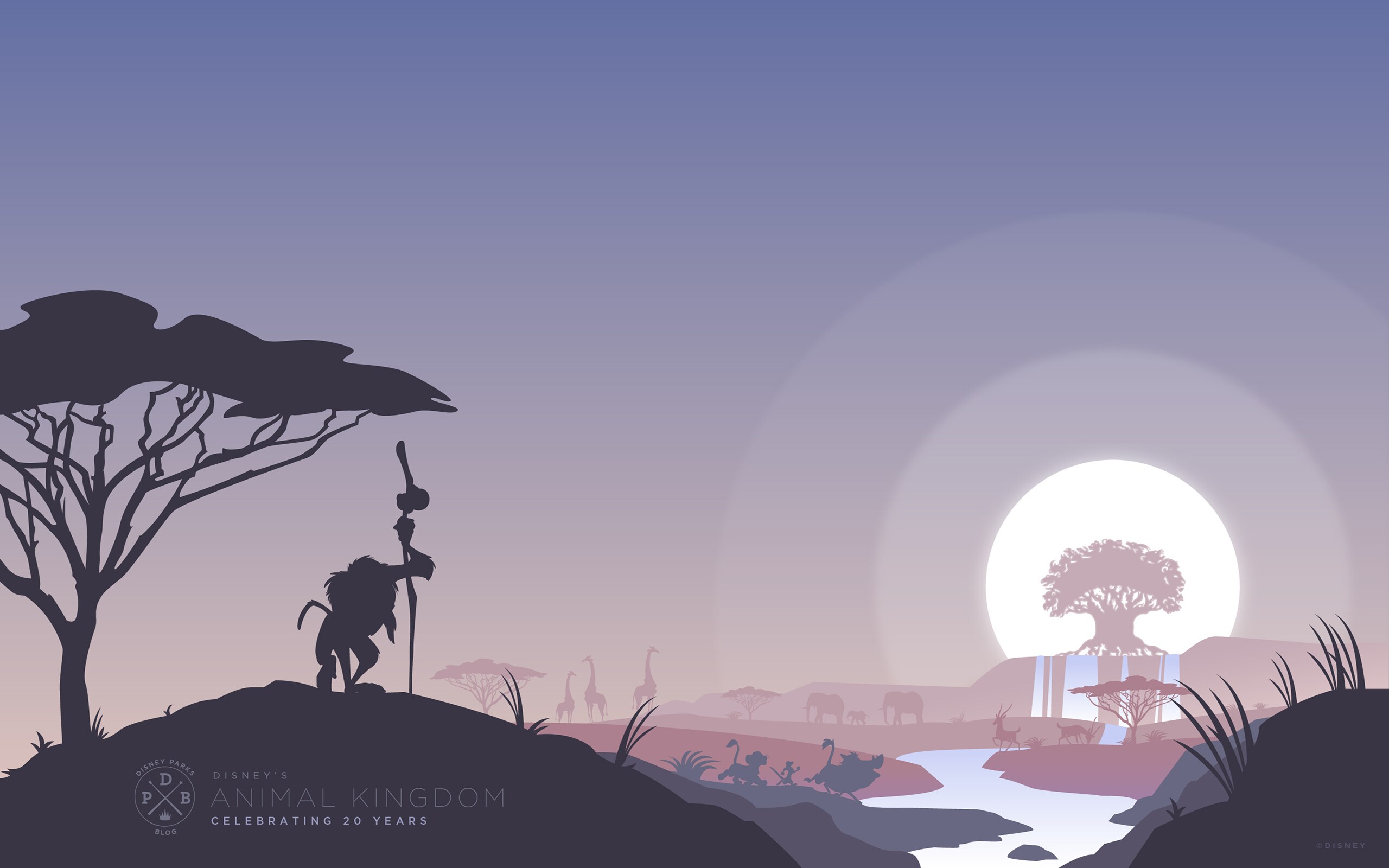 Disney Parks Blog Dak 20th Anniversary Wallpaper Desktop Disney Parks Blog