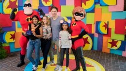 Zach Braff and Stars from ABC’s ‘Alex, Inc.’ Visit Disneyland Resort