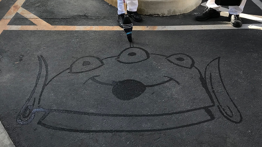 Pixar Fest Street Art