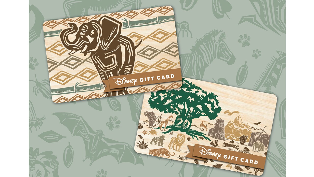 Wild New Disney Gift Card Designs to Celebrate 20 Years Disney Parks Blog