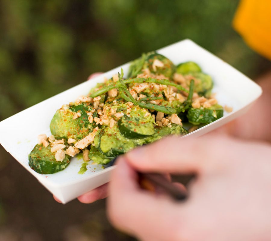 Disney California Adventure Food & Wine Festival - Compressed Asian Cucumbers