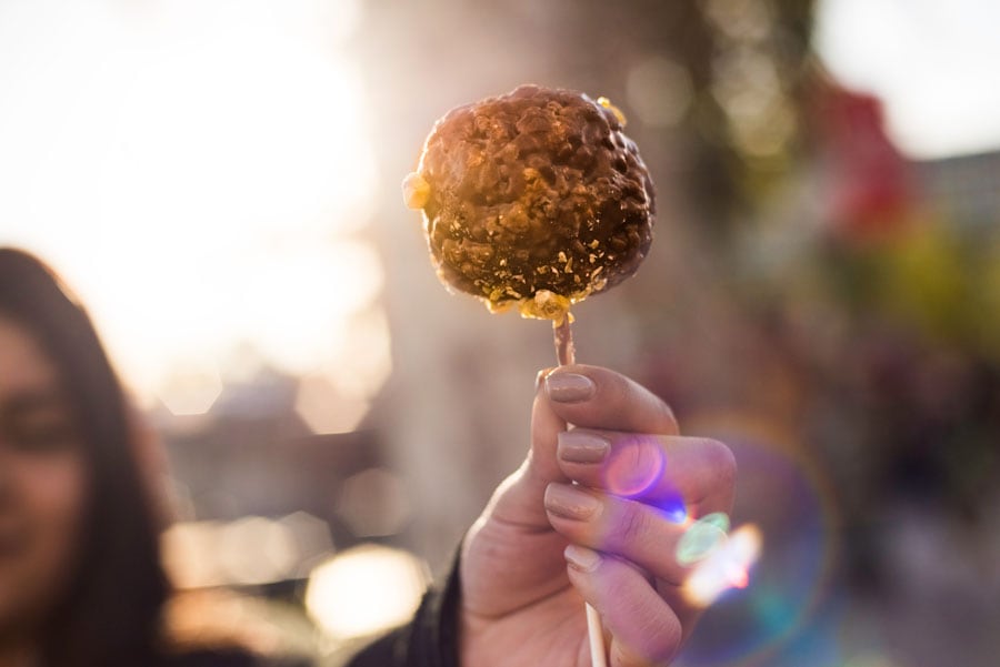 Disney California Adventure Food & Wine Festival - Caramel Popcorn Crispy Treat