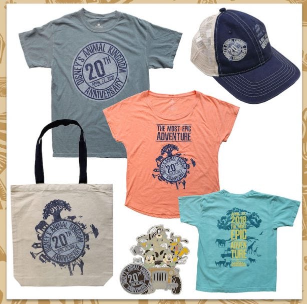 'I Was There' Merchandise for the 20th Anniversary of Disney's Animal Kingdom