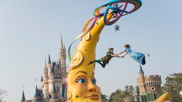 Peter Pan and Wendy take flight, Tokyo Disneyland Resort