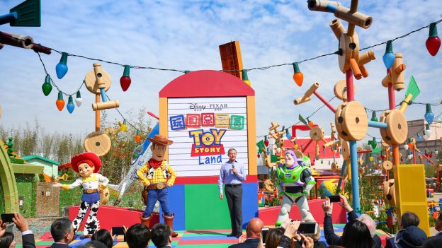 Bob Iger at Toy Story Land Opening, Shanghai Disney Resort