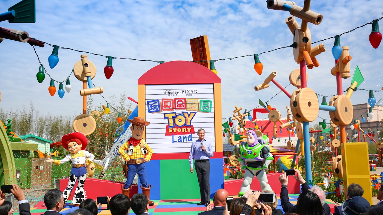 Disney Pixar Toy Story Land Is Now Open At Shanghai Disneyland Disney Parks Blog