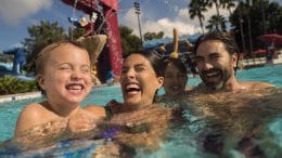 Family Swimming at All Star Movies Resort