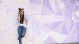 New 'Purple Wall' at Magic Kingdom Park