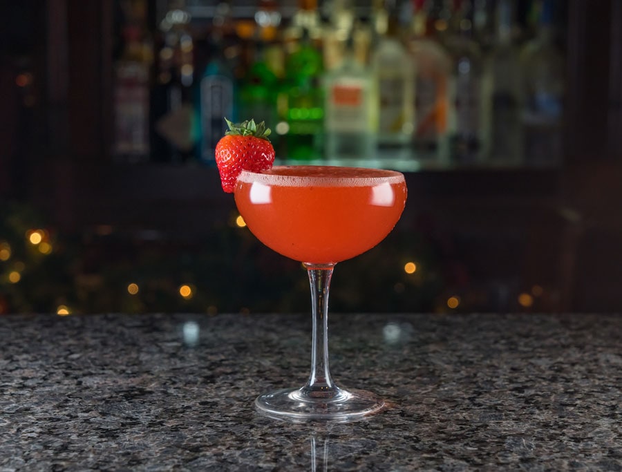 Strawberry Fields Mimosa at Raglan Road Irish Pub and Restaurant at Disney Springs