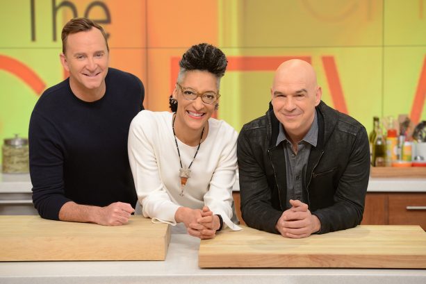 'The Chew' Hosts Clinton Kelly, Carla Hall and Michael Symon