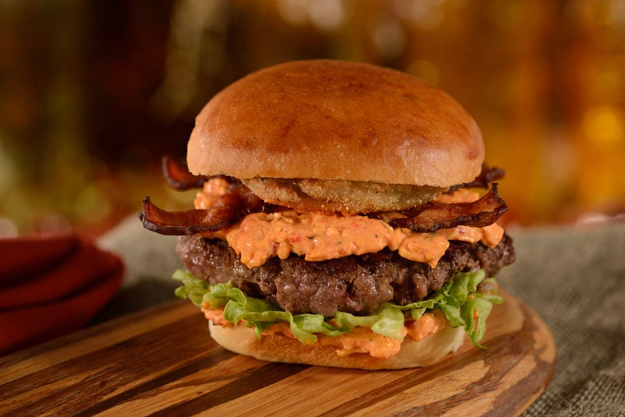 Southern Burger at D-Luxe Burger For Discover Bourbon at Disney Springs