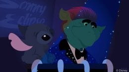 Stitch Seeks Out Tunes in Tomorrowland