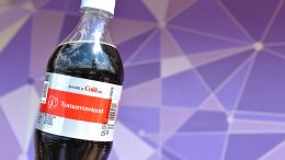 Diet Coke bottle, Tomorrowland label, Disney Parks