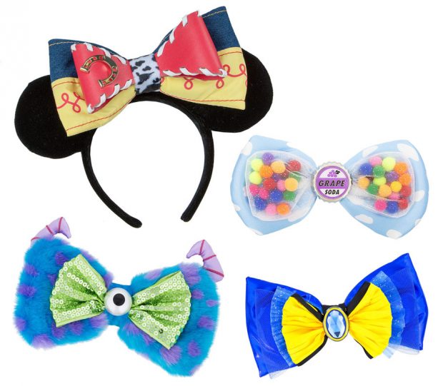 Pixar Fest merchandise at the Disneyland Resort- special themed headwear