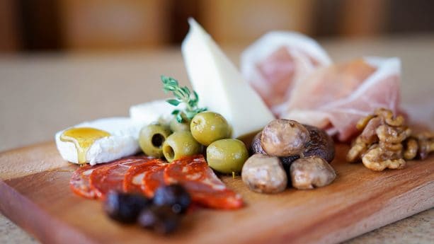 Cheese plate,Wine Country Trattoria, Disney California Adventure park