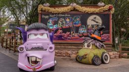 Haul-O-Ween at Radiator Springs is Disney California Adventure park at the Disneyland Resort