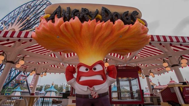Angry Dogs at Pixar Pier