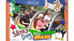 Attraction Photo at Slinky Dog Dash Coaster in Toy Story Land