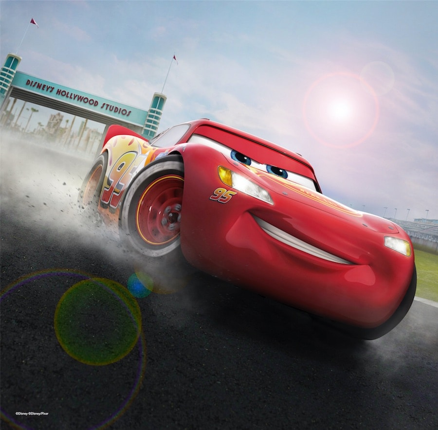 lightning mcqueen first race