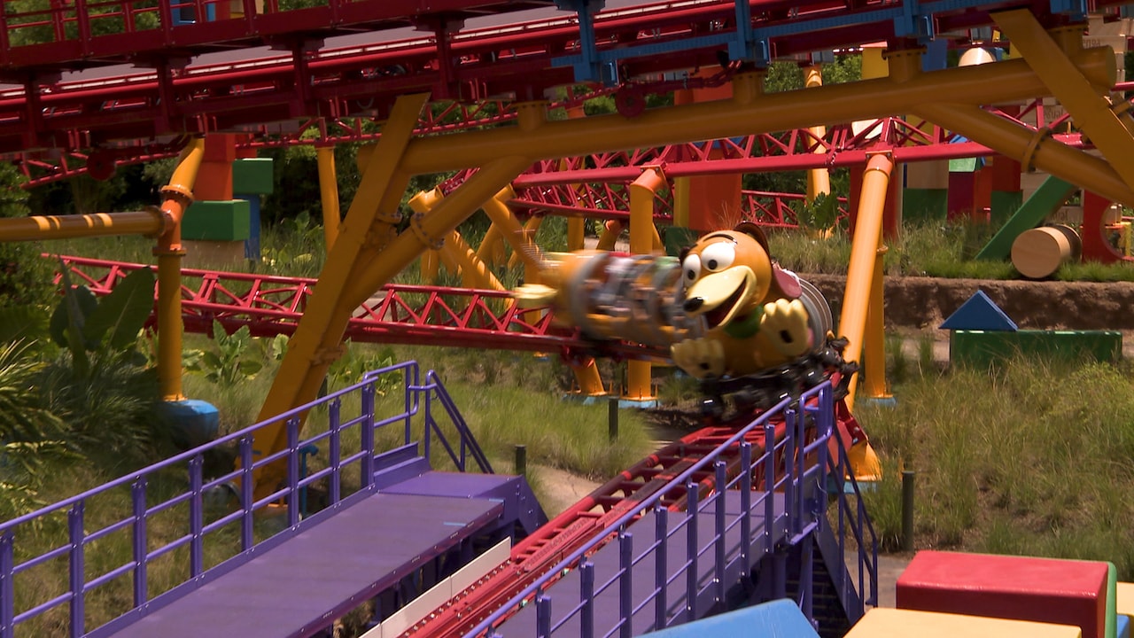 DisneyMagicMoments: Go! Go! Go! for a Ride on Slinky Dog Dash at Disney's Hollywood  Studios