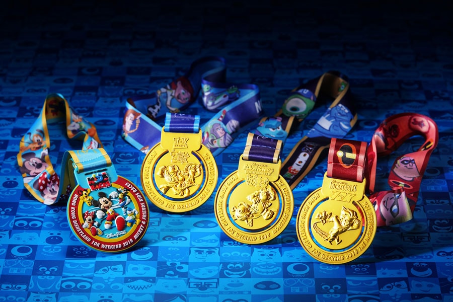 Hong Kong Disneyland Resort’s 10K Weekend Medals