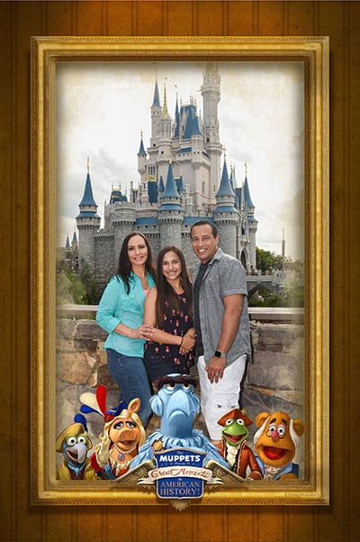 Disney PhotoPass opportunity at Sleepy Hollow in Liberty Square, at Walt Disney World Resort